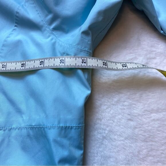 Eddie Bauer Light Blue Weatheredge Hooded Jacket Size Large - Picture 14 of 16